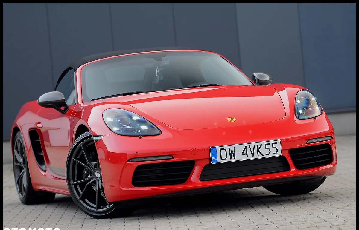 Porsche 718 Boxster cena 362900 przebieg: 14000, rok produkcji 2023 z Świdnica małe 781